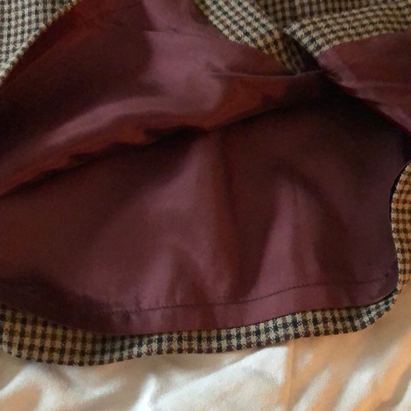 Checkered pattern skirt - petite - Picture 5 of 5